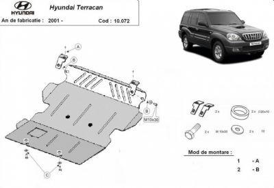 Scut motor metalic Hyundai Terracan