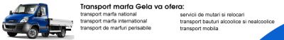 Transport marfa Bucuresti