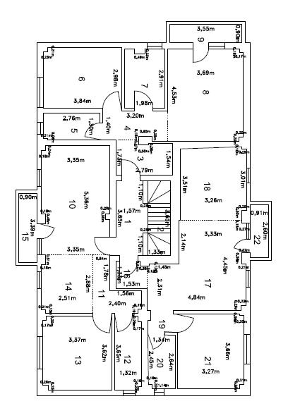 Apartament 2 camere 52 mp rezidential