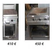 Gratare inox cu placa pe suport second