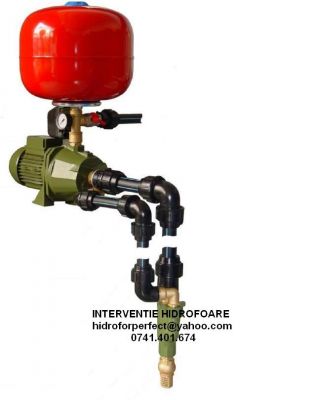 Montaj pompe submersibile si suprafata cu sau fara ejector Bucuresti