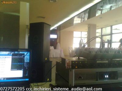 Inchirieri sisteme audio