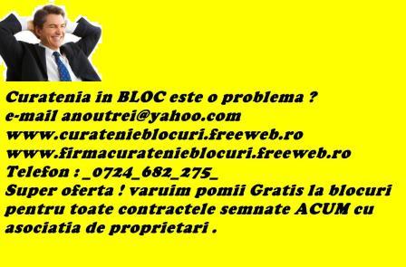 Firma Curatenie Blocuri Etaje-/0724/682/275/