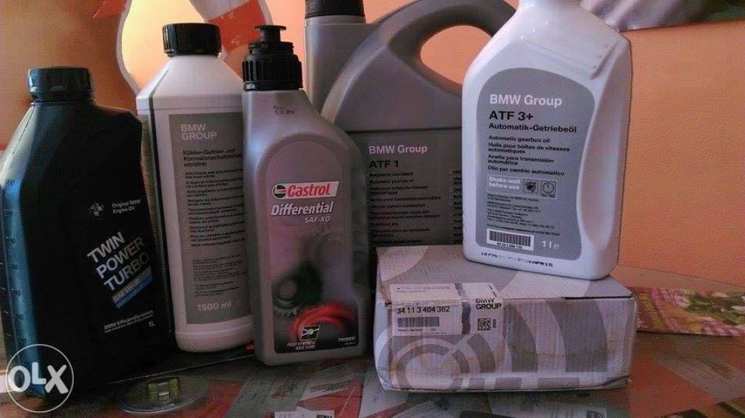 Pachet revizie ulei+ filtre BMW
