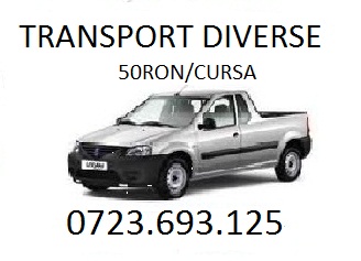 Transport Dacia Papuc 50Ron/cursa 0723693125 IEFTIN