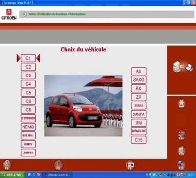 Interfata diagnoza auto Peugeot si Citroen Lexia 3 +Diagbox 6.19