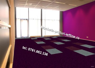 Mocheta modulara dale de culoarea linoleum de la euro 0,50 preturi ieftine