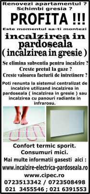 Renovari apartamente _ Incalzire sub gresie 