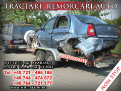 Tractari, remorcari auto non - stop
