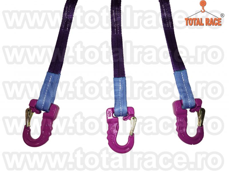 Dispozitiv ridicat sarcini chingi cu 3 brate Total Race