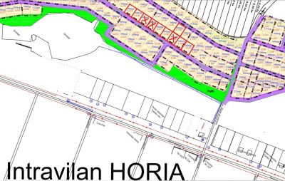 Vand loc de casa in HORIA 500 mp