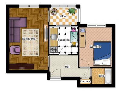 40100 Eur, Str. Codrii Neamtului - Titan. Ap. 2