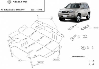 Scut motor Nissan X-trail 2001 - 2007