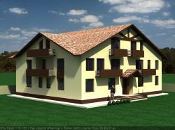 DE VANZARE, Apartamente finalizate in 2011 in vila p+2 intre paduri, zona Pipera - Voluntari