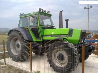 Vand tractor DEUTZ DX160 + combinator 3t + plug