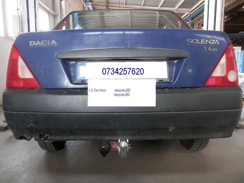 Carlig auto, pentru : DACIA NOVA SI SOLENZA