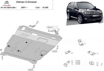 Scut motor metalic Citroen C - Crosser 2007