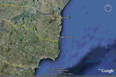 Teren ieftin cu vedere spre mare in 2 Mai judetul Constanta