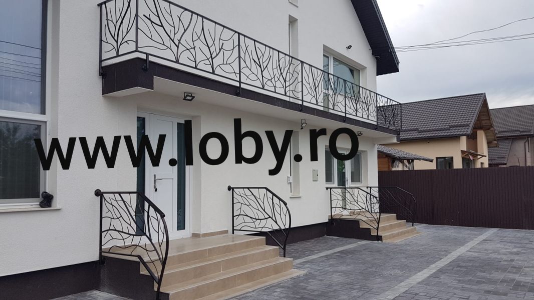 Balcoane din fier forjat AMPRENTAT