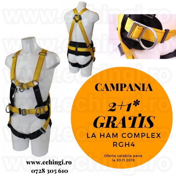 Super oferta : Ham lucru la inaltime 2+1 gratis