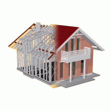 Proiectare constructie case/ vile pe structuri metalice 