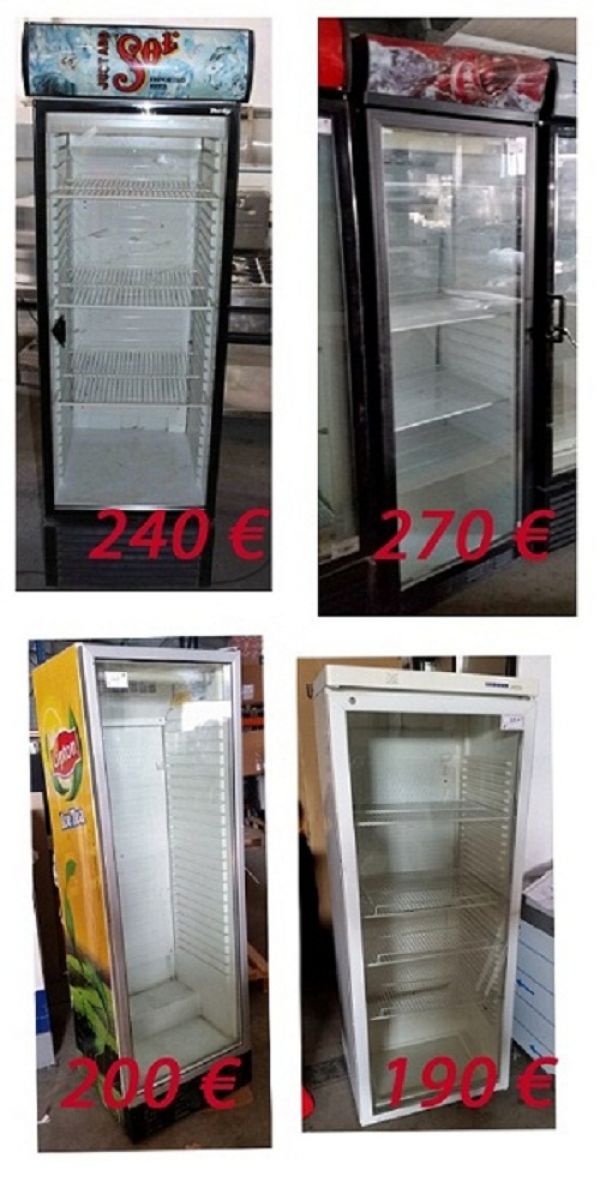 Vitrine frigorifice verticale cu o usa second hand