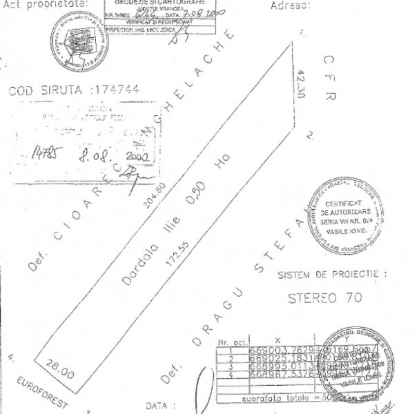 Teren 5000 mp str. Antrepozite, Focsani, Vrancea