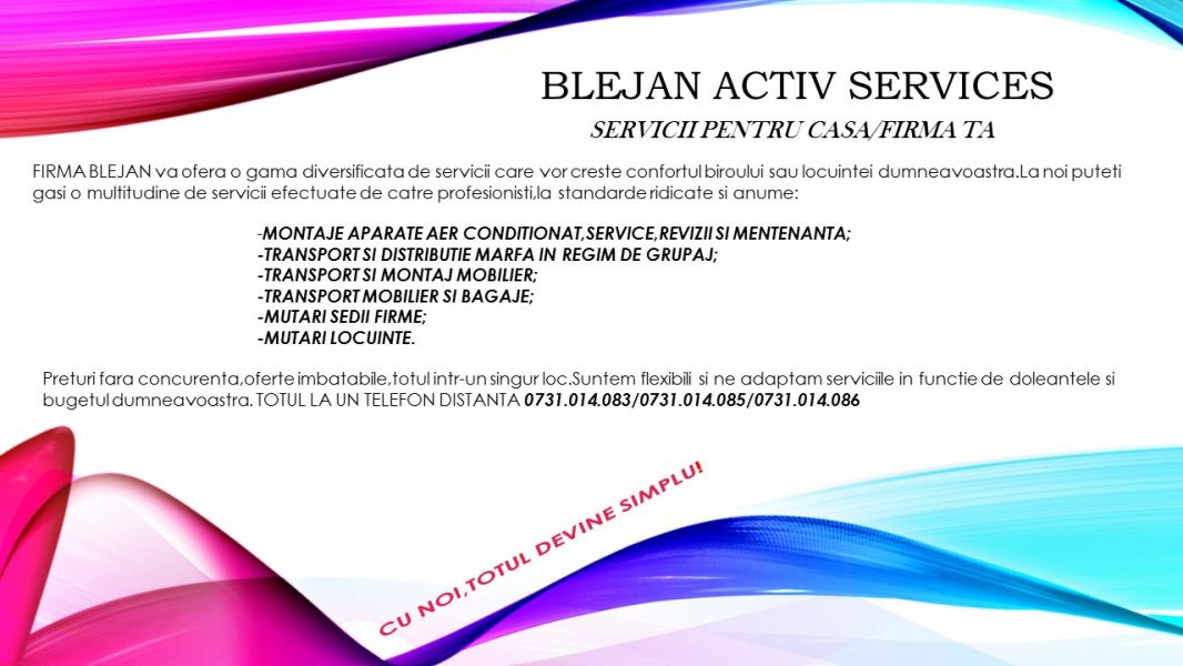 Prestari servicii