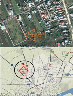 Vand teren intravilan orasul Giurgiu