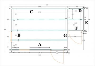 Casuta de gradina Sunshine 5x3m