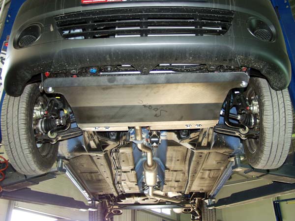Scut motor din otel Chevrolet Spark
