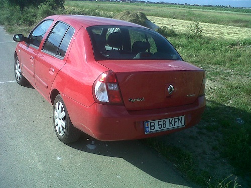 Vind renault clio simbol, 2006, 90.000 km, stare foarte buna