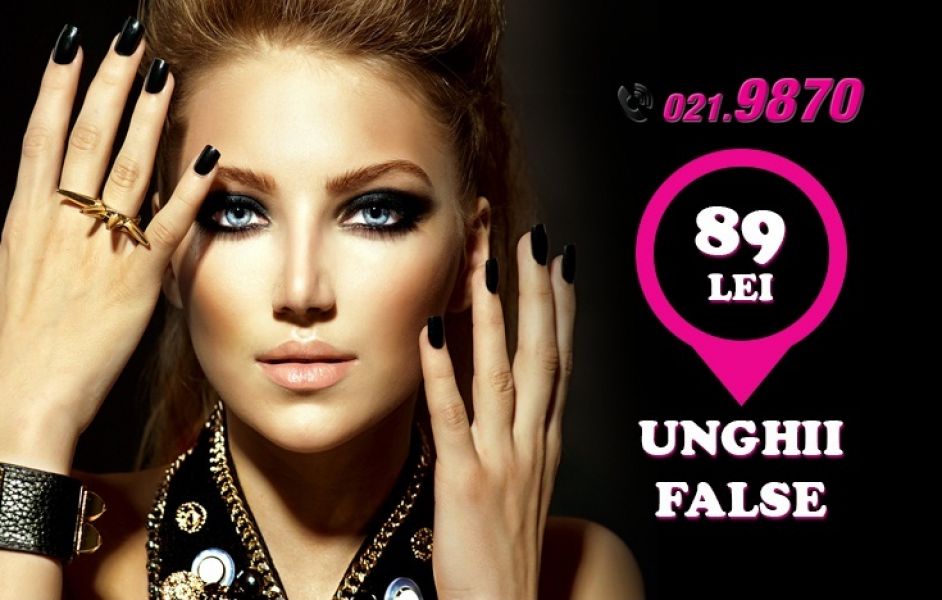 Unghii false