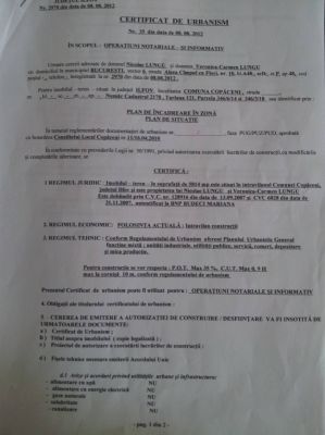 Vand Teren Intravilan Lotizat Destinatie Mixta Sud in Copaceni judet Ilfov