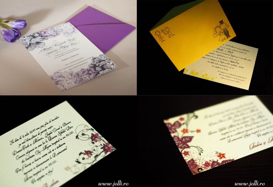 Invitatii de nunta Jolli