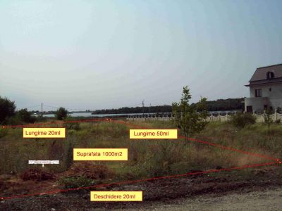 Particular vand teren intravilan 1000 mp langa Manastirea Cernica