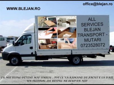 mutari locuinte, sedii firme,montaj mobilier,transport marfa