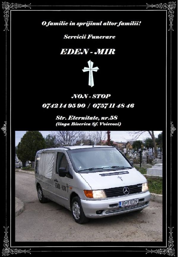 Servicii funerare Eden-Mir