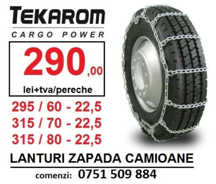 LANTURI ANTIDERAPANTE CAMION 315/70-22.5 - 290 lei+tva