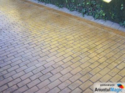 Pavaje beton amprentat