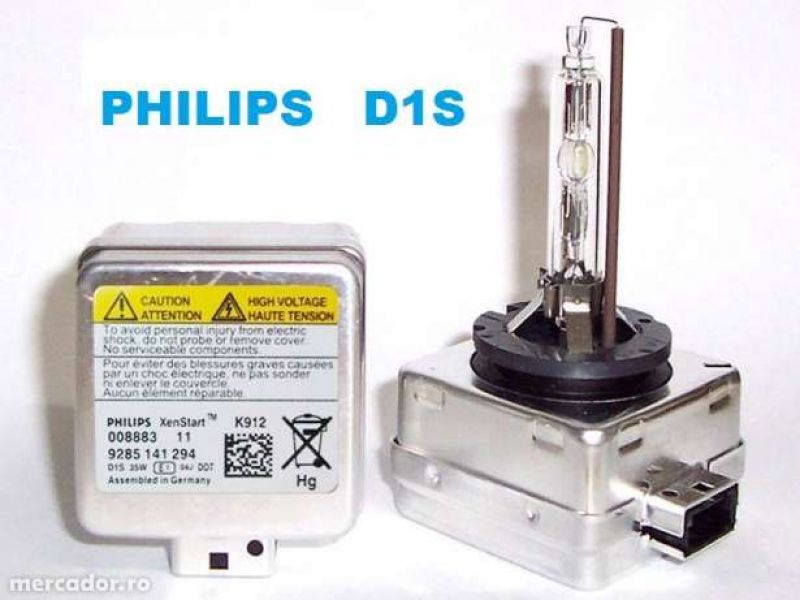 Becuri auto xenon  Philips si Osram  