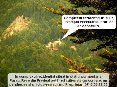 Garsoniere noi de vanzare - Paraul Rece (Predeal)