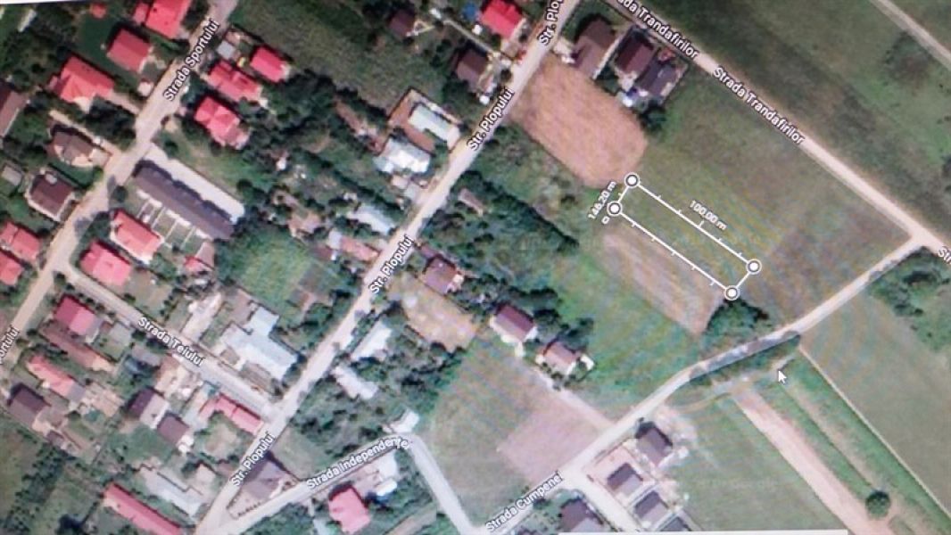 Teren 715 mp, BERCENI-IF