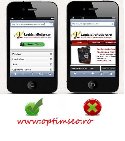 Realizam site-uri pentru telefoane mobile si tablete