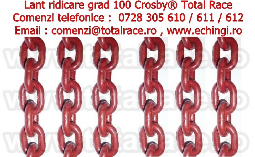 Lanturi ridicare cu accesorii grad 100 Total Race