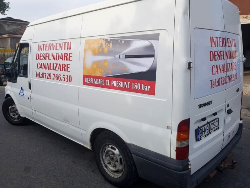 Desfundare canalizare cu presiune