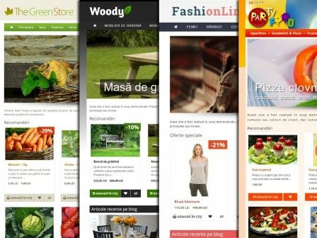 Magazine online, site-uri de prezentare 120 EURO