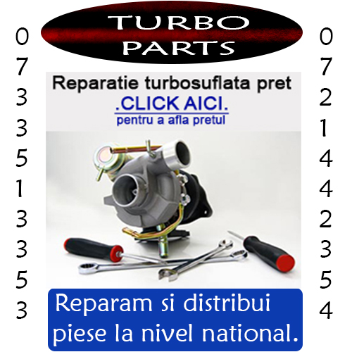Oferta reparatii turbosuflante