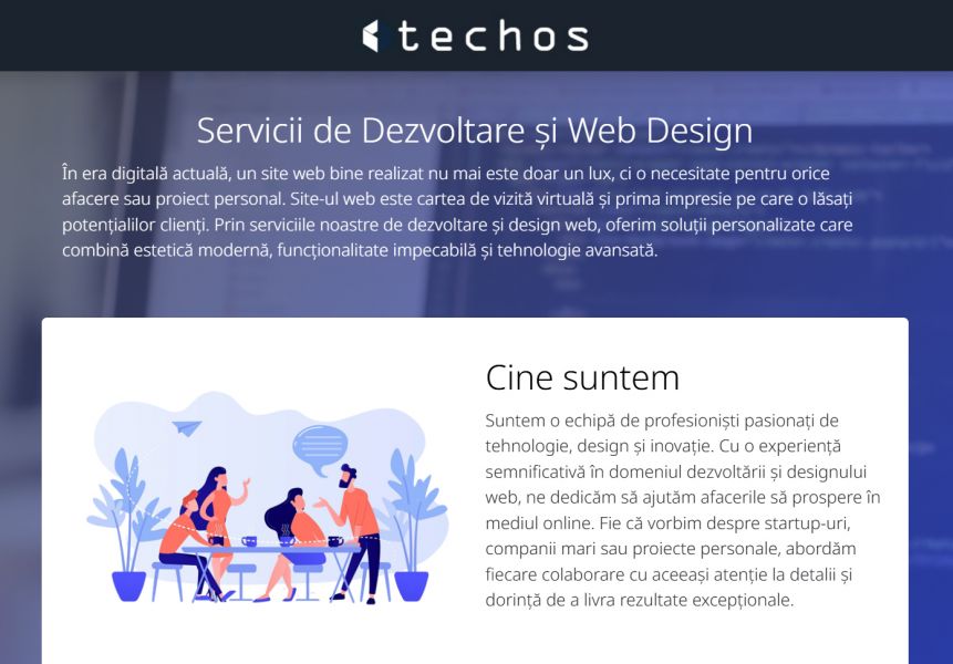 Creare site web profesional � firme / PFA / SRL
