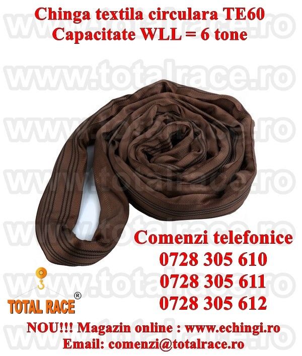Chingi de ridicare circulare 6 tone 4 metri